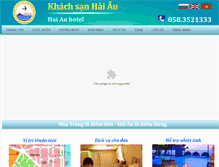 Tablet Screenshot of haiauhotel.com.vn